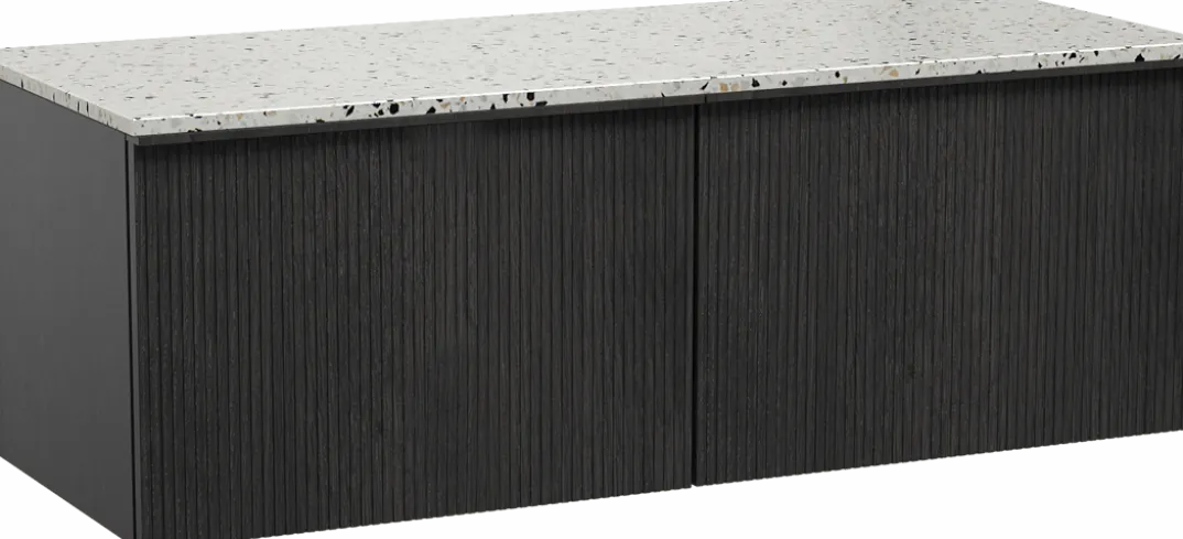 Balmani Forma badkamermeubel met Stretto wastafelblad voor waskom(men)