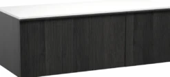Balmani Forma badkamermeubel met Stretto wastafelblad voor waskom(men)