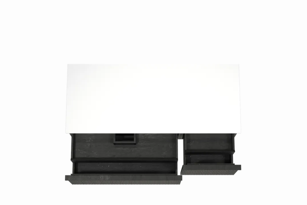 Balmani Forma badkamermeubel met Stretto wastafelblad voor waskom(men)