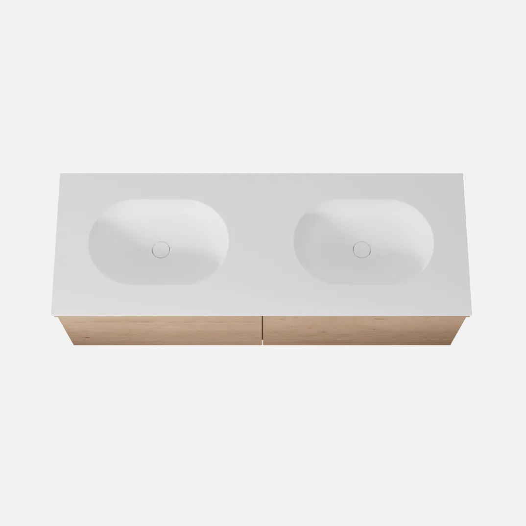 Balmani Forma badkamermeubel met Tablo Oval wastafel