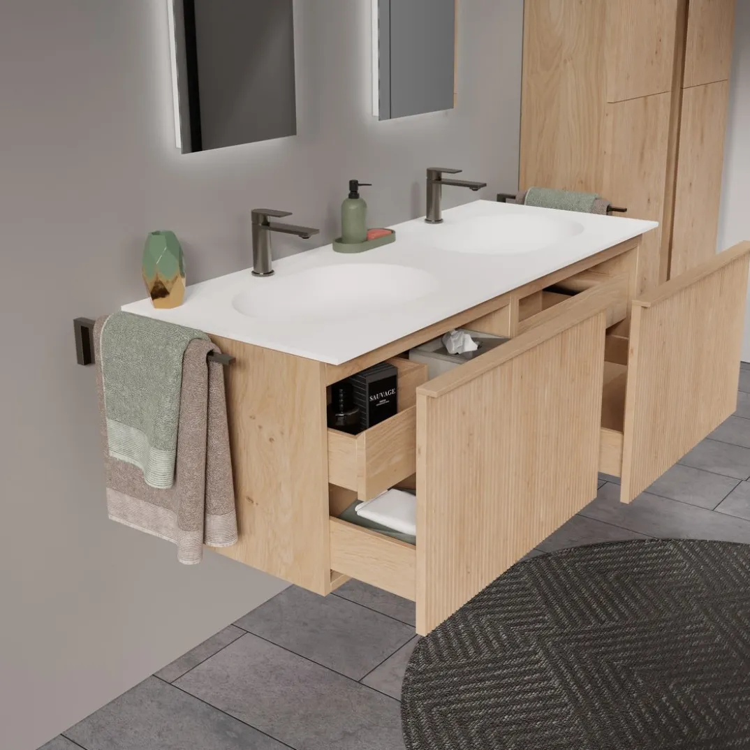 Balmani Forma badkamermeubel met Tablo Oval wastafel