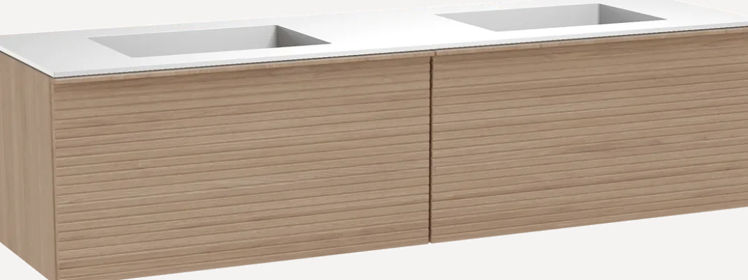 Balmani Forma badkamermeubel met Tablo Stretto wastafel