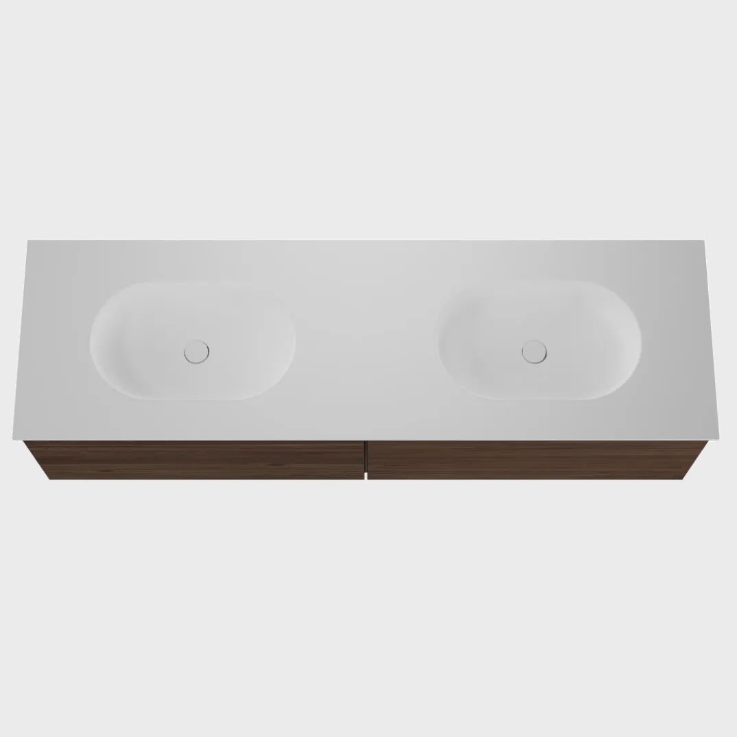Balmani Forma badkamermeubel met Tablo Oval wastafel