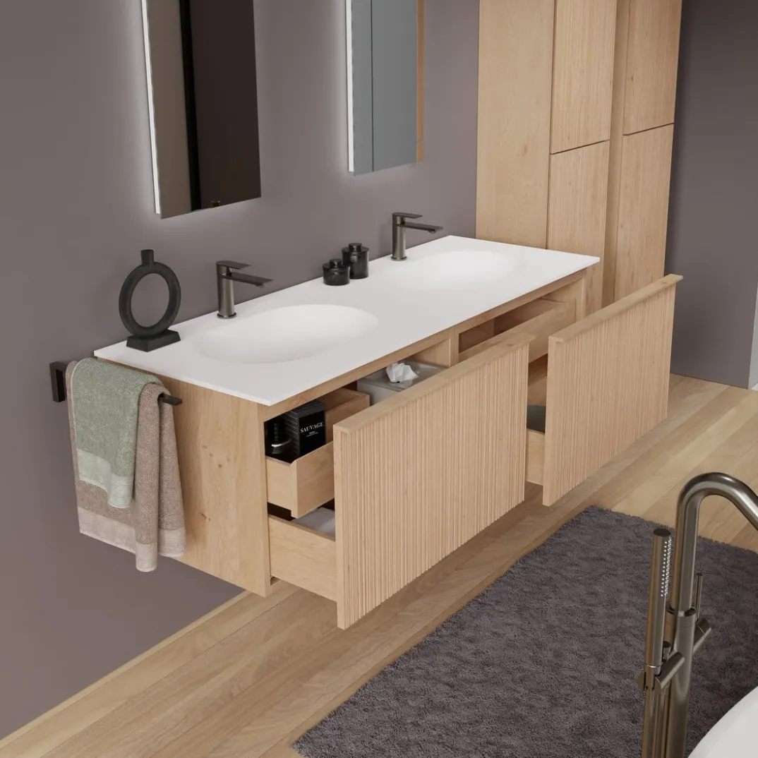 Balmani Forma badkamermeubel met Tablo Oval wastafel
