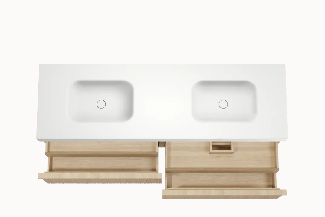 Balmani Forma badkamermeubel met Arcato wastafel