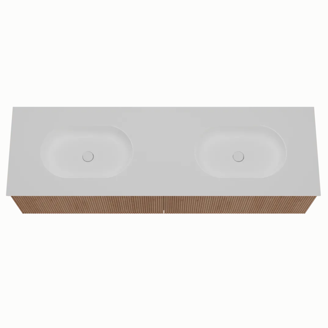 Balmani Forma badkamermeubel met Tablo Oval wastafel