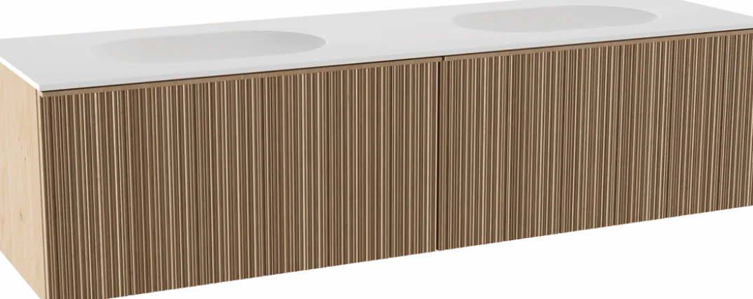 Balmani Forma badkamermeubel met Tablo Oval wastafel