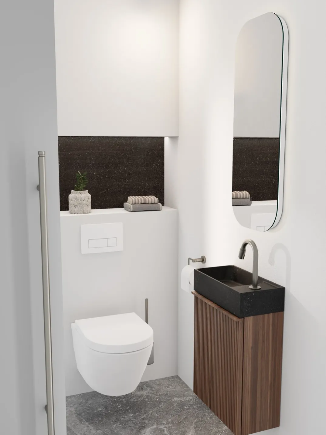 Balmani Forma toiletmeubel met Dama wastafel