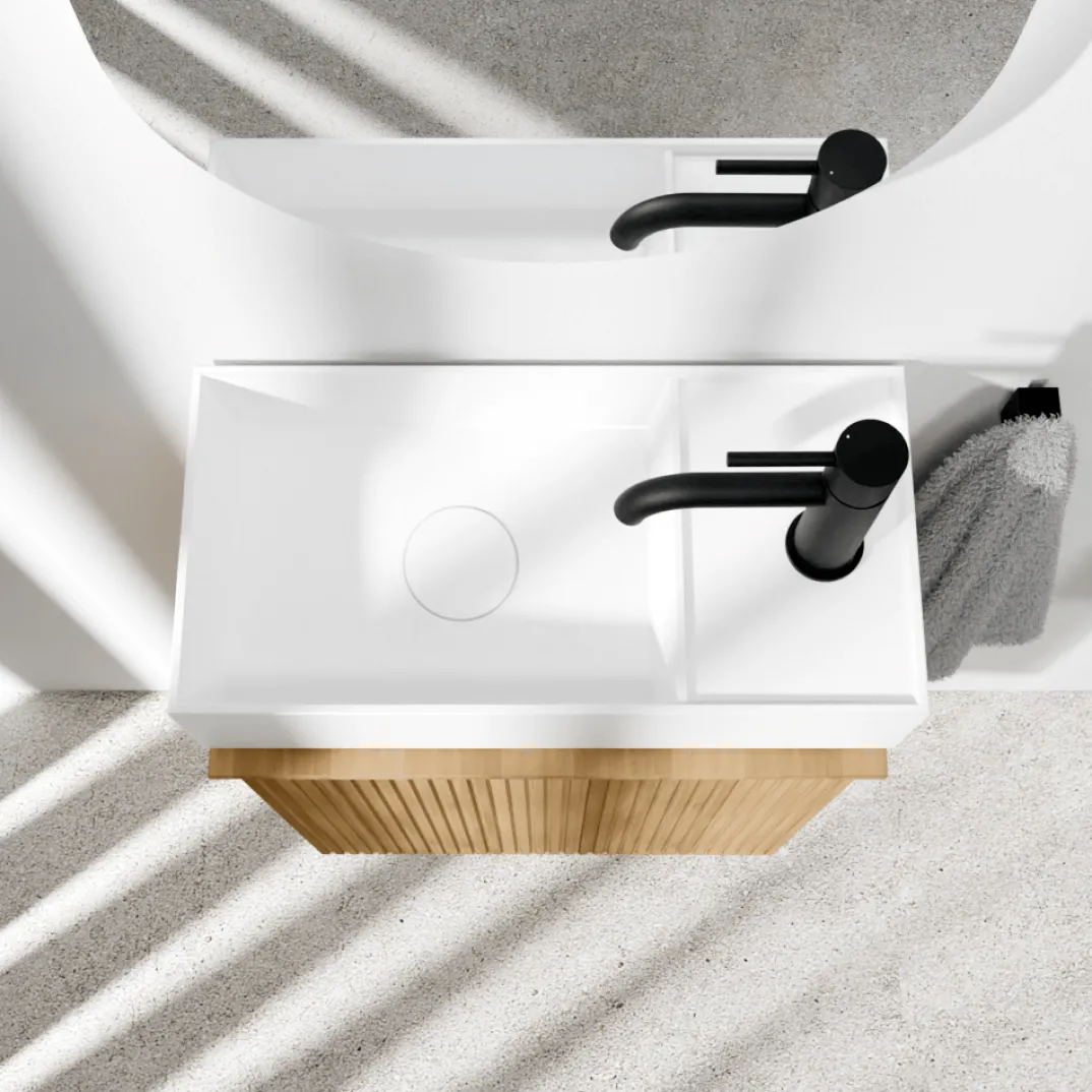 Balmani Forma toiletmeubel met Loop wastafel