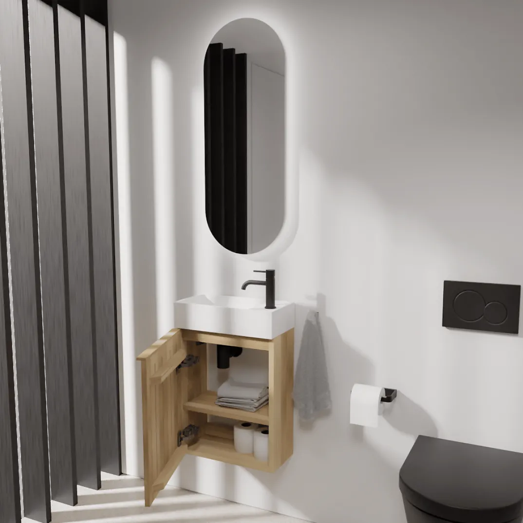 Balmani Forma toiletmeubel met Loop wastafel