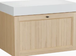 Balmani Lemon badkamermeubel met Dominus wastafelblad voor waskom(men)