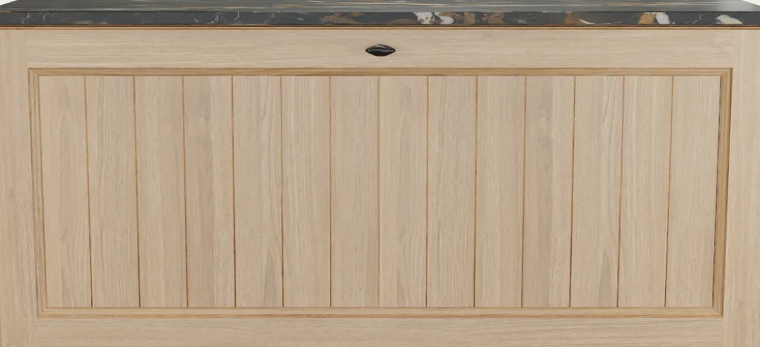 Balmani Lemon badkamermeubel met Stretto wastafelblad voor waskom(men)