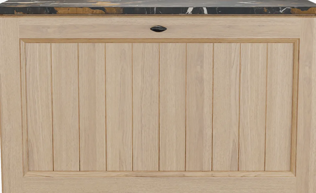 Balmani Lemon badkamermeubel met Stretto wastafelblad voor waskom(men)