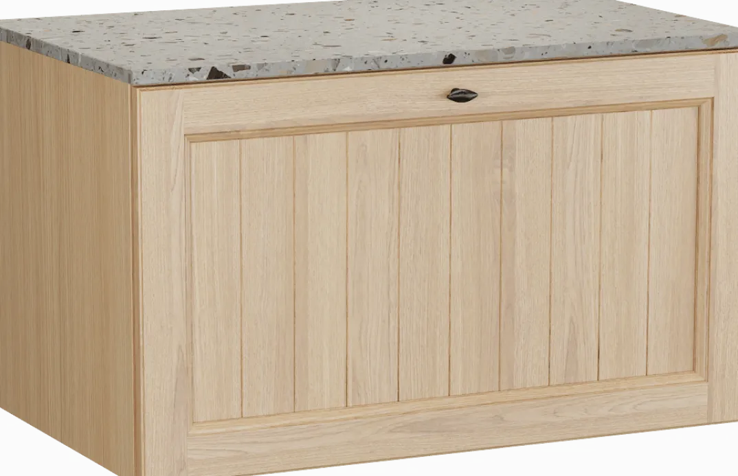 Balmani Lemon badkamermeubel met Stretto wastafelblad voor waskom(men)