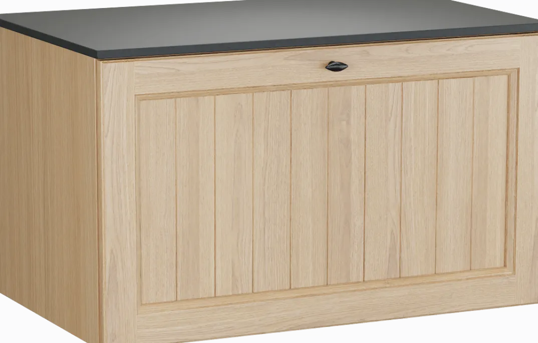 Balmani Lemon badkamermeubel met Stretto wastafelblad voor waskom(men)