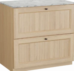 Balmani Lemon badkamermeubel met Stretto wastafelblad voor waskom(men)