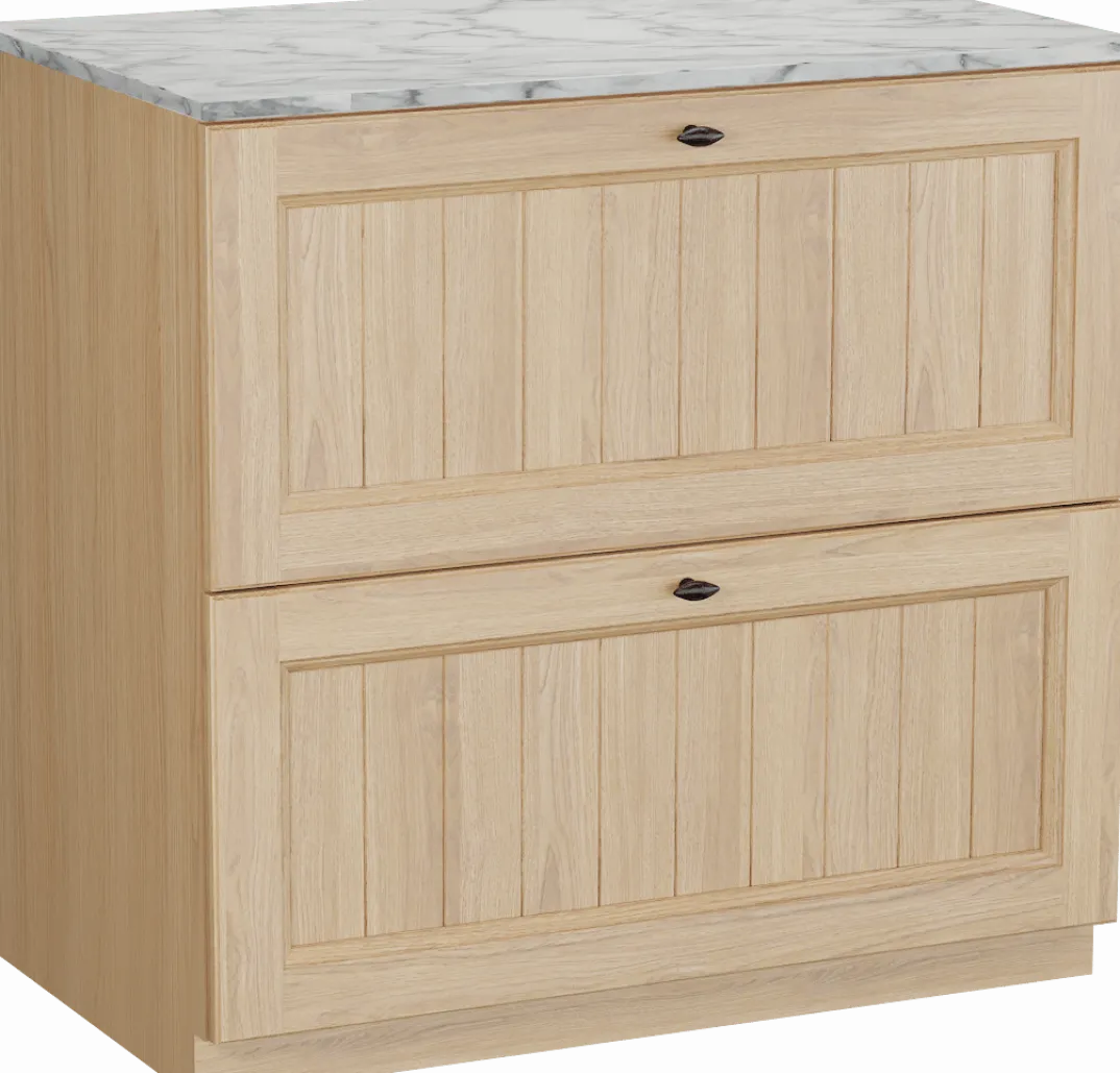 Balmani Lemon badkamermeubel met Stretto wastafelblad voor waskom(men)