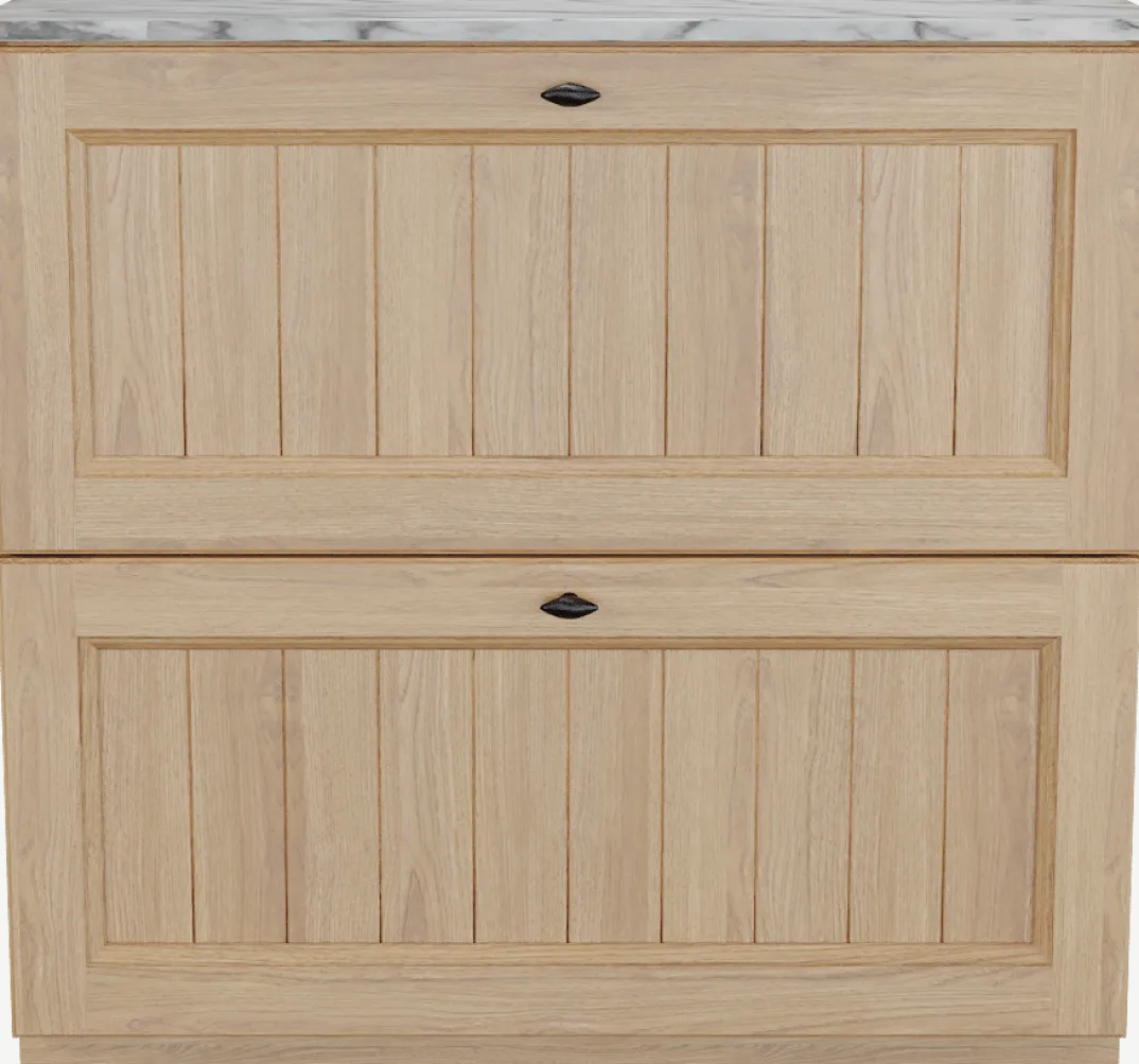 Balmani Lemon badkamermeubel met Stretto wastafelblad voor waskom(men)