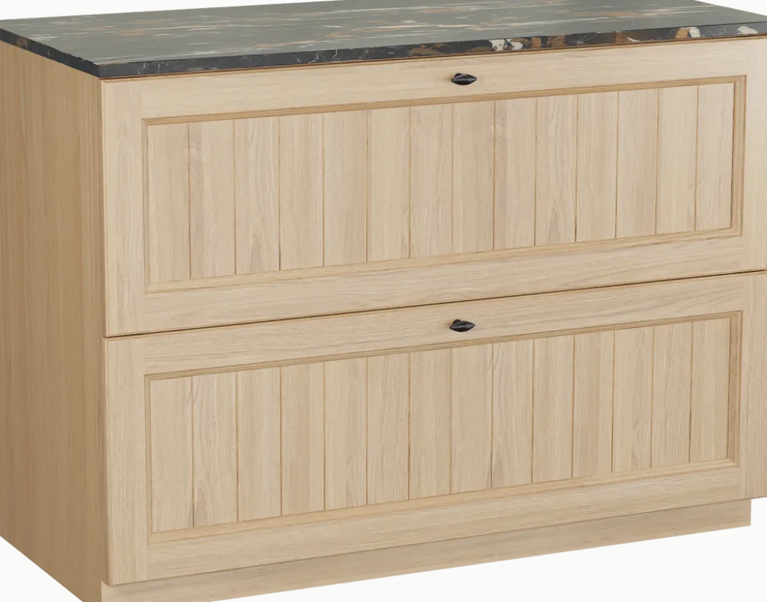 Balmani Lemon badkamermeubel met Stretto wastafelblad voor waskom(men)