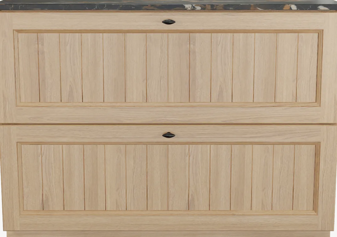 Balmani Lemon badkamermeubel met Stretto wastafelblad voor waskom(men)