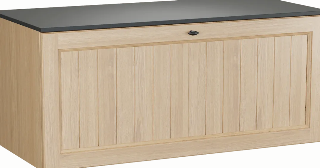 Balmani Lemon badkamermeubel met Stretto wastafelblad voor waskom(men)