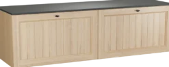 Balmani Lemon badkamermeubel met Stretto wastafelblad voor waskom(men)