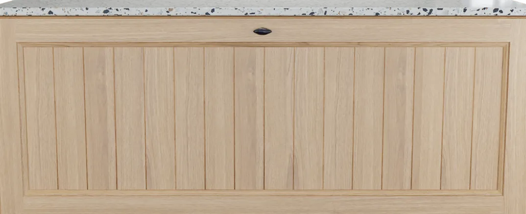 Balmani Lemon badkamermeubel met Stretto wastafelblad voor waskom(men)