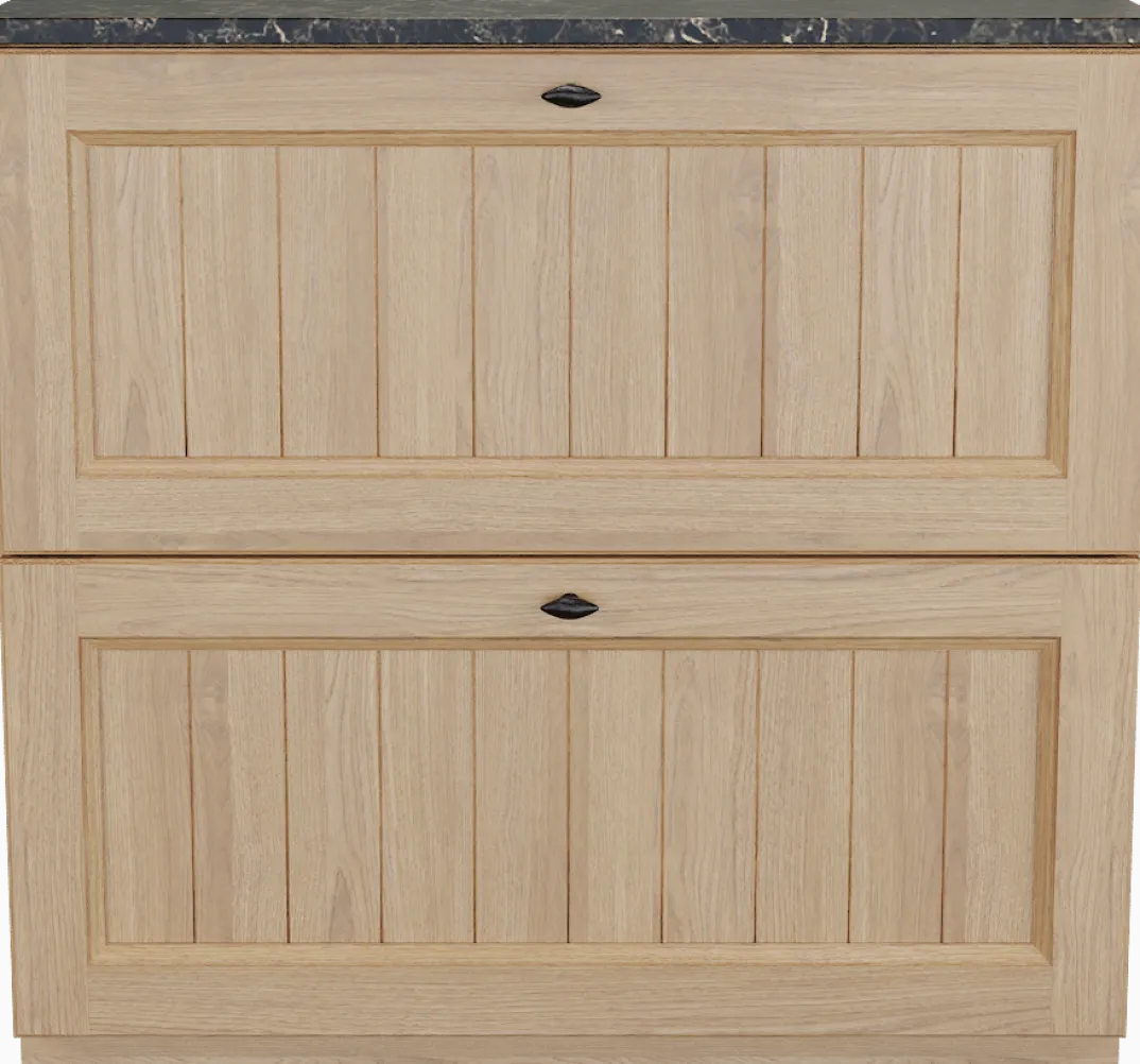 Balmani Lemon badkamermeubel met Stretto wastafelblad voor waskom(men)