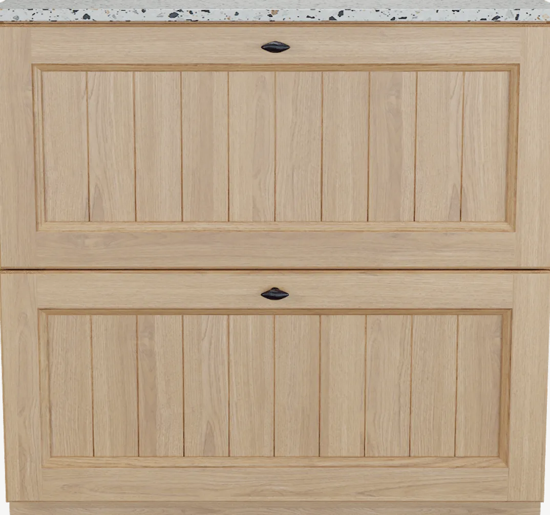 Balmani Lemon badkamermeubel met Stretto wastafelblad voor waskom(men)