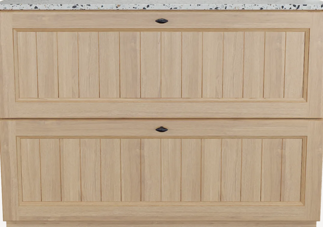 Balmani Lemon badkamermeubel met Stretto wastafelblad voor waskom(men)