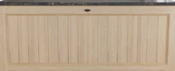 Balmani Lemon badkamermeubel met Stretto wastafelblad voor waskom(men)