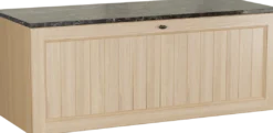 Balmani Lemon badkamermeubel met Stretto wastafelblad voor waskom(men)