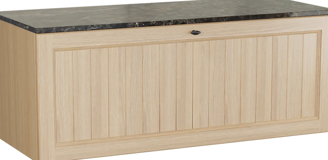 Balmani Lemon badkamermeubel met Stretto wastafelblad voor waskom(men)