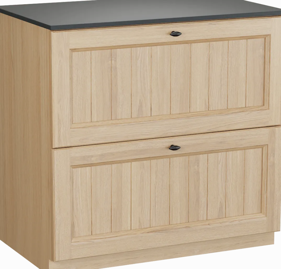 Balmani Lemon badkamermeubel met Stretto wastafelblad voor waskom(men)