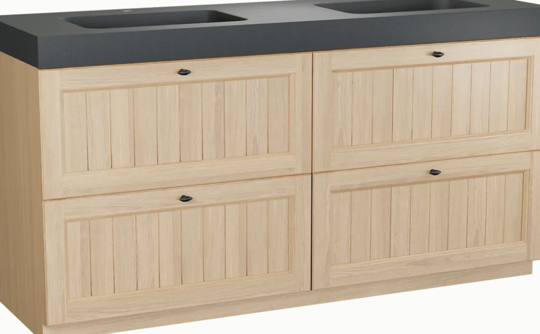 Balmani Lemon badkamermeubel met Napoli wastafel