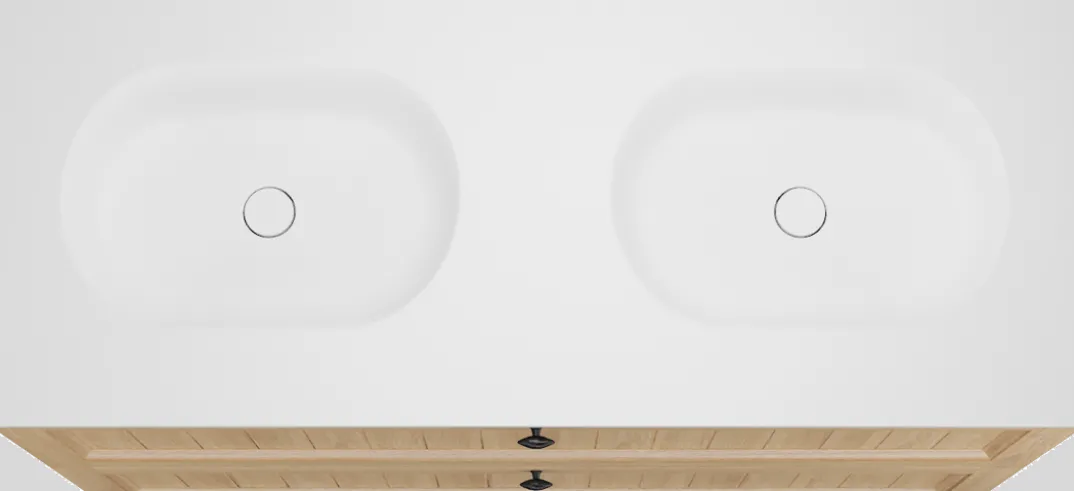 Balmani Lemon badkamermeubel met Tablo Oval wastafel