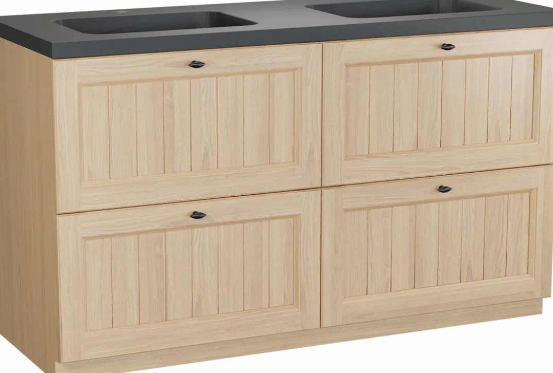 Balmani Lemon badkamermeubel met Napoli wastafel