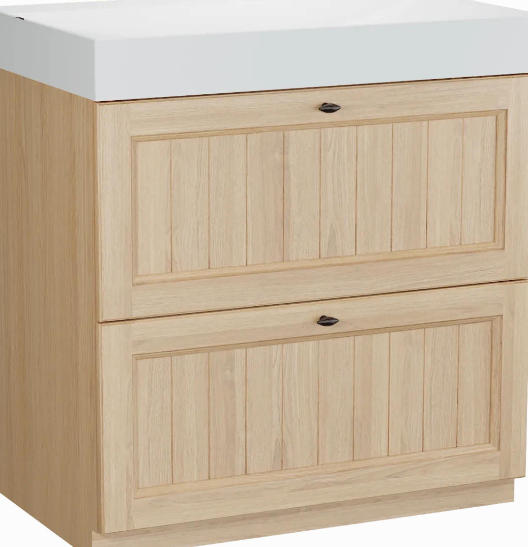 Balmani Lemon badkamermeubel met Wave wastafel