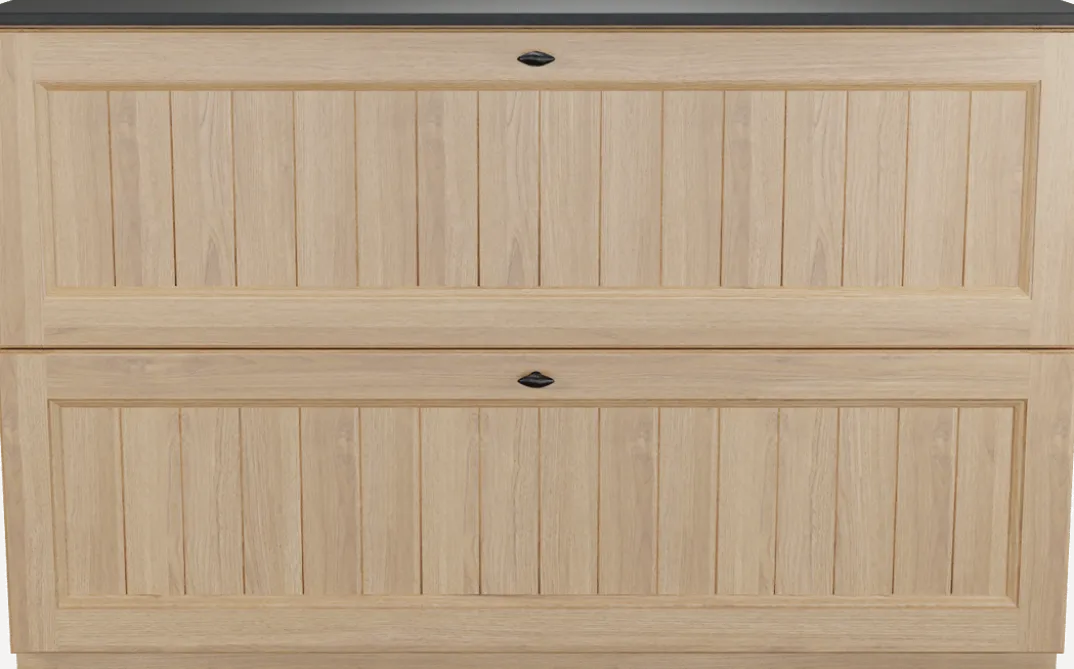 Balmani Lemon badkamermeubel met Stretto wastafelblad voor waskom(men)