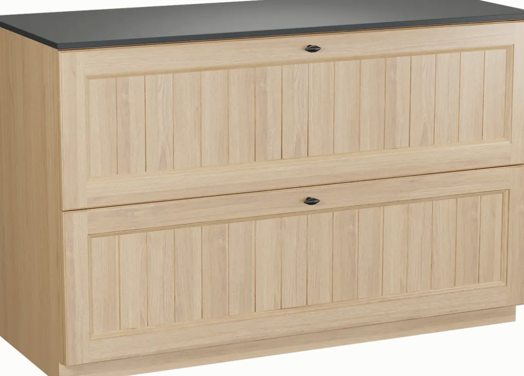 Balmani Lemon badkamermeubel met Stretto wastafelblad voor waskom(men)