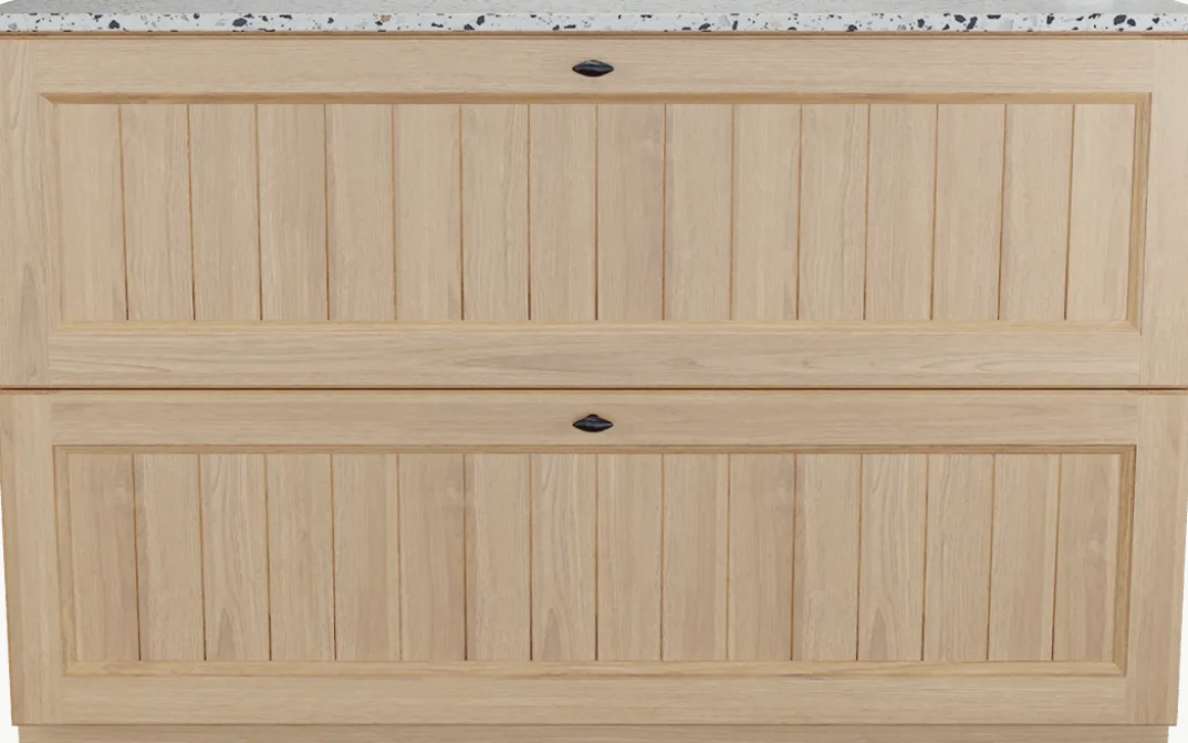 Balmani Lemon badkamermeubel met Stretto wastafelblad voor waskom(men)