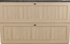 Balmani Lemon badkamermeubel met Stretto wastafelblad voor waskom(men)
