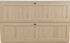 Balmani Lemon badkamermeubel met Stretto wastafelblad voor waskom(men)