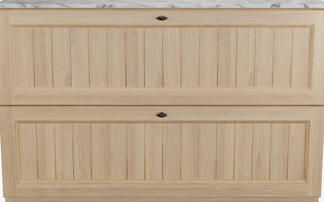 Balmani Lemon badkamermeubel met Stretto wastafelblad voor waskom(men)