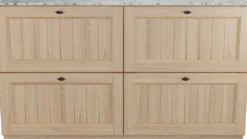 Balmani Lemon badkamermeubel met Stretto wastafelblad voor waskom(men)