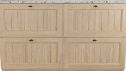 Balmani Lemon badkamermeubel met Stretto wastafelblad voor waskom(men)