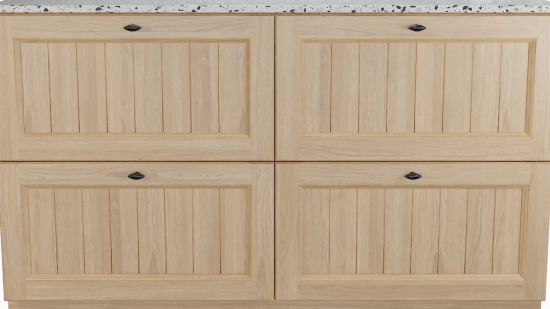 Balmani Lemon badkamermeubel met Stretto wastafelblad voor waskom(men)