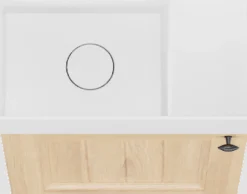 Balmani Lemon toiletmeubel met Loop wastafel