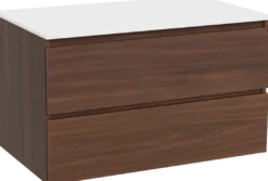 Balmani Lucida badkamermeubel met Stretto wastafelblad voor waskom(men)