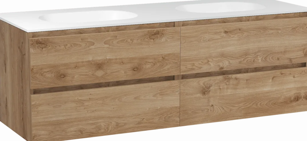 Balmani Lucida badkamermeubel met Tablo Oval wastafel